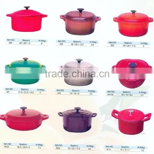 Cast Iron Enamel Cookware thumbnail-1