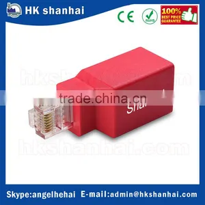 High Speed Network Male to Female Ethernet Rj45 Connector Low Price Cat 5e Cat 6 Ethernet Crossover Adapter Extension Cable thumbnail-4