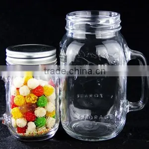 Clear Glass Bottles With Handle thumbnail-2