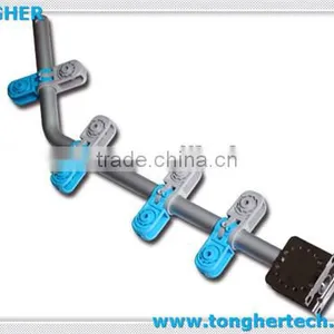 China High Quality Double Galvanized Steel Metal Pole for Electric Fence thumbnail-2