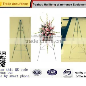 Green Wire Floral Display Florist Stands Easel and Flower Rack 18" 24" 30" 36" 42" 48" 54" 60" 66" 72" thumbnail-1