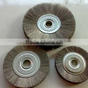 High Quality Copper Wire Disc Brush thumbnail-2