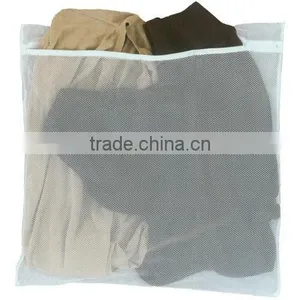BSCI Portable Folding Colored Mesh Washable Laundry Bag thumbnail-6