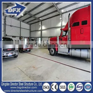 Metal Structural Prefab Steel Building Workshops thumbnail-3