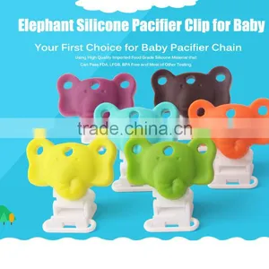 Baby Pacifier Clip 100% BPA FREE Make From Food Grade Silicone thumbnail-1