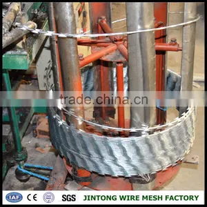 Low Price Concertina Coil Type Razor Barbed Wire Mesh Fence thumbnail-3