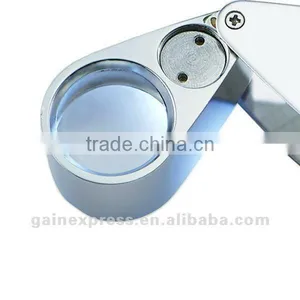 20x Magnifying Optical Glass LED Light Jeweler Loupe thumbnail-5
