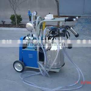 YZ-IFN Single Bucket Type Cow Milking Machine thumbnail-1