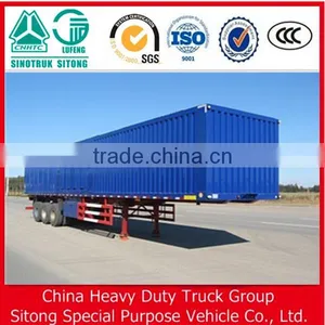 Strengthen Container Semi Trailer,Cargo Box Semi Trailer Used to Carry Goods thumbnail-4