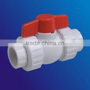 PPR Pipe Fittings Double Union Ball Valve thumbnail-1