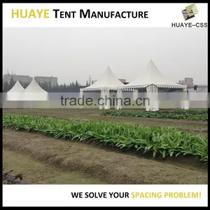 3X3m White Pvc Cheap Chinese Pagoda Party Event Tents thumbnail-3
