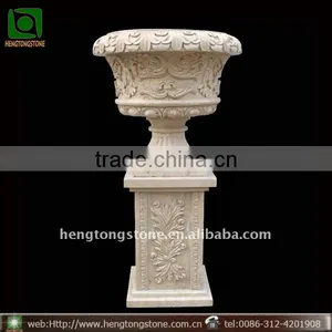 Natural Marble Flowerpot thumbnail-1