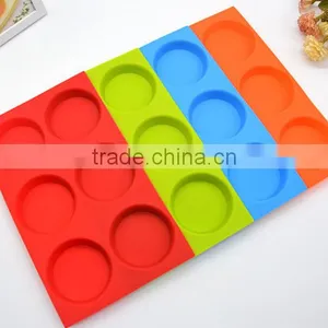 Round 6 Cavity Silicone Mold,silicone Cake Mold thumbnail-3
