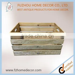 2017 New Style Antique Wooden Crate With Multiple Purposes for Home Use thumbnail-1