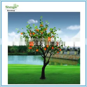 Artificial Orange Tree With Lights thumbnail-1