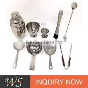 WS-se02 Premium Quality Stainless Steel Luxury Cocktail Set With Custom Brand thumbnail-1