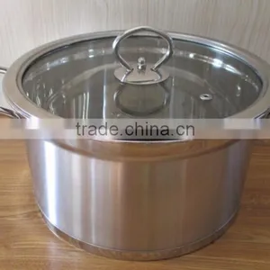 Stainless Steel Kitchen Casserole With Bakelite Handle thumbnail-6