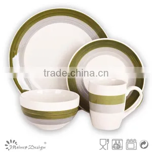 18pcs Handpainted Ceramic Dinnerware thumbnail-2