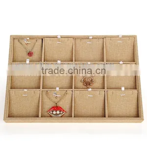 Linen Jewelry Display Neck Stands Jewelry Display Tray thumbnail-2