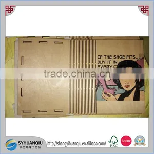 Laser Cust Wooden Bamboo Book Cover-cn thumbnail-1
