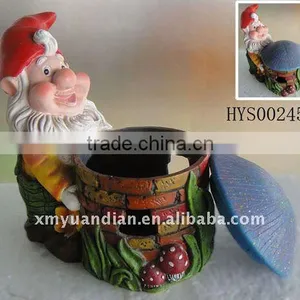 Dwarf and Candleholder Christmas Decoration thumbnail-1