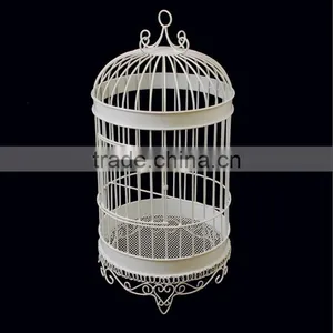 New Design White Wire Bird Cages for Weddings thumbnail-1