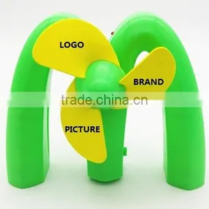 Creative Mini Cartoon M Letter USB Small Fan,Nice Portable USB Fan LS Eplus thumbnail-1