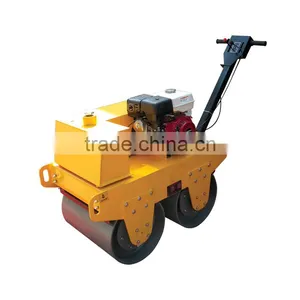 Double Drum Walk Behind Vibratory Road Roller With Good Quality thumbnail-1