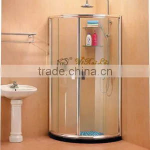 Three Doors Linked Sliding Doors Screen QC21 thumbnail-1