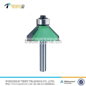 45 Degree Chamfer TCT Router Bit For Woodworking thumbnail-1