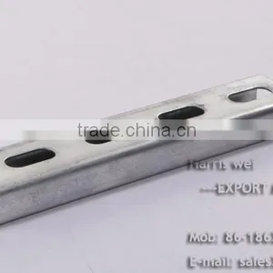 Double Galvanized Steel c Unistrut Strut Channel thumbnail-3
