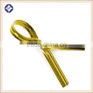 Metallic Gold Color Plastic for Bakery Twist Tie Decorative Packing Twist Tie thumbnail-5