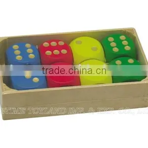 8pcs Wooden Dice Game Set,travel Dice Game Set thumbnail-1