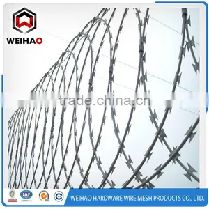 Online Shopping !! Reinforce and Stainless Razor Barbed Wire Used in Farm thumbnail-1