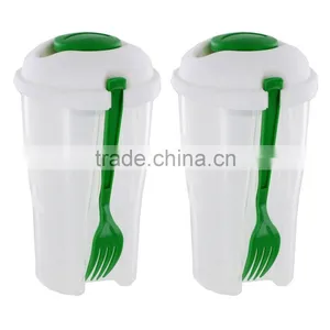 2017 New Salad to go Mug With Dressing Container & Fork thumbnail-5