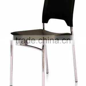 Restaurant Design White Leather Modern Dining Chair, Side Chair, Coffee Chair thumbnail-3