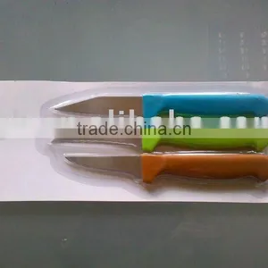 3pcs Paring Knife Sets With Colourful PPhandle thumbnail-1