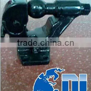 4x4 Towing Trailer Parts Black Truck Pintle Hook Car Tow Hook With Ball thumbnail-1