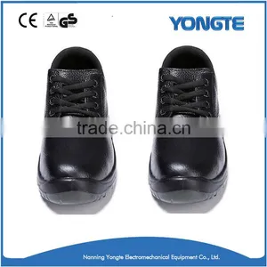 Labor Protective Rubber Sole Man Leather Safety Shoe thumbnail-5