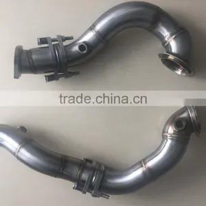 High Quality Down Pipe for BMW 135i 335i E82 E87 E81 E90 E91 E92 N54 thumbnail-1