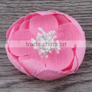 Mini Fabric Flower Clip for Kids Hair Accessories thumbnail-2