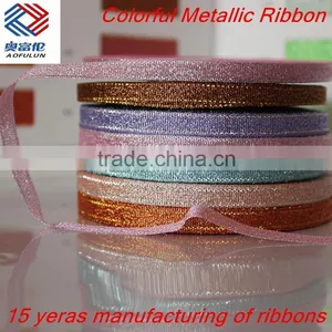 Wholesale New Season Colorful Metallic Ribbon in High Quality thumbnail-5