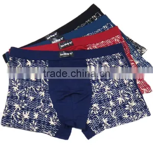 Top Quality Fashion Printing Men Briefs Soft Bamboo Fiber Men Shorts Sexy Strong Men Boxers thumbnail-6
