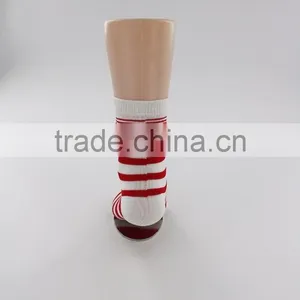 Women Thin Strip Socks With Mercerized Cotton for Summer thumbnail-4