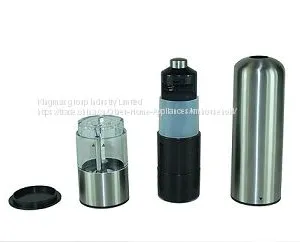 Electric Stainless Steel Salt Pepper Mill /Burnisher /Grinder /Pepper Mill thumbnail-1