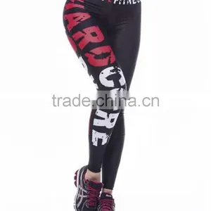 OEM Fully Sublimation Printing Fashion Quick Dry Workout Womens Yoga Pants thumbnail-5