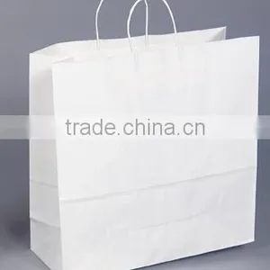 Kraft Paper Bag With Logo Printed and Paper Twisted Handles thumbnail-3