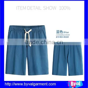 Hot Sale Man's Blank Short Pants 100%Combed Cotton Dry Fit Shorts thumbnail-5