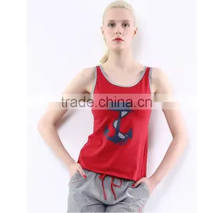 Classic Printing Wholesale Running Singlets for Lady thumbnail-1
