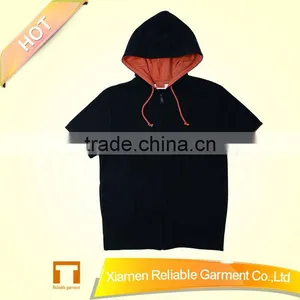 Custom Mens Short Sleeve Hoodies thumbnail-1